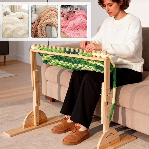Wooden standing knitting - standing,