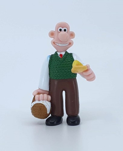 Wallace and gromit figure - wallace,