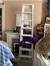 Ladder White Tall Eight Rungs