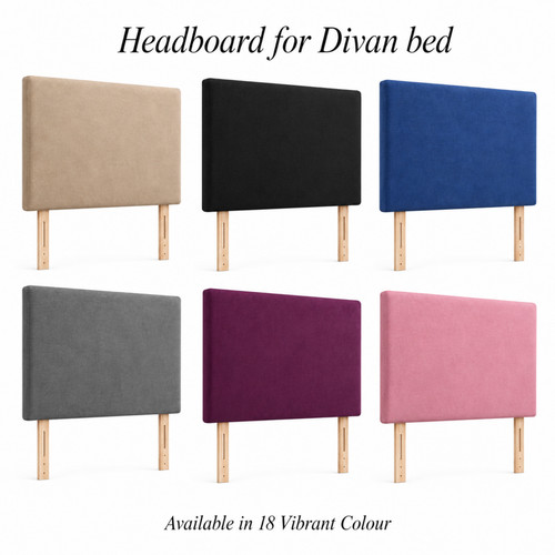 Plain headboard for divan bed - headboard,