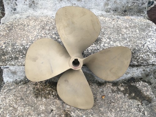 Bronze blade boat - boat, propeller