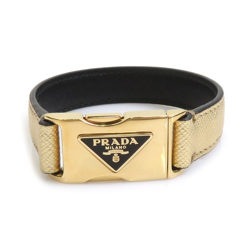 Auth prada bracelet gold - prada,