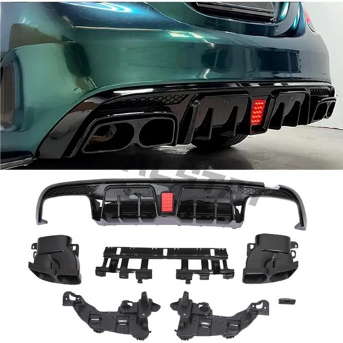 Rear bumper diffuser - rear,