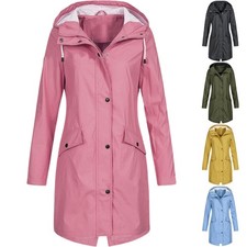 Womens Hooded Rain Mac