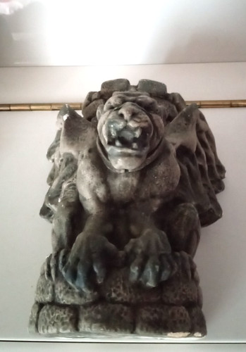 Vintage tall gargoyle - 6",