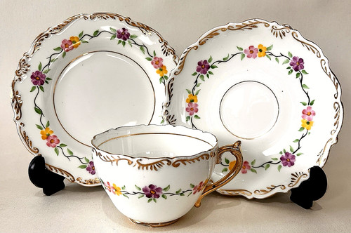 Antique hand painted - antique, floral