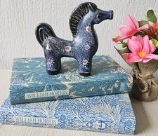 Small Mcm Pottery Horse Figure Ornament Vintage Italica Ars, Mid Century Modern