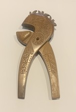 Fine Piece Of Vintage Polished Chip Carved Treen… Very Useable Nut Cracker