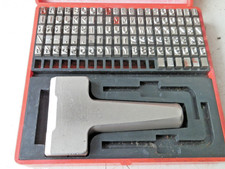 Pryor size 5 interchangeable steel type  marking punch no H80 - 39