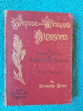 Wayside & Woodland Blossoms, Step, Warne & Co., First Series 2nd ed. 1896 red