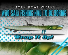Tarpon fish skin 14ft kayak - skin,