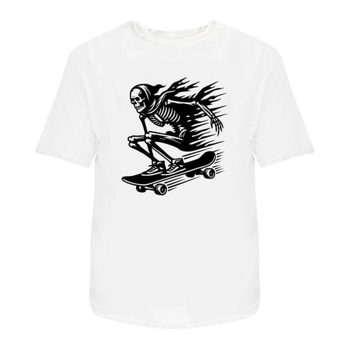 Skeleton skateboard - 'skeleton, on