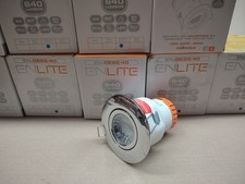 9x Pack Enlite LED Downlight 8w Fire Rated 4000K Cool White Ceiling B Stock
