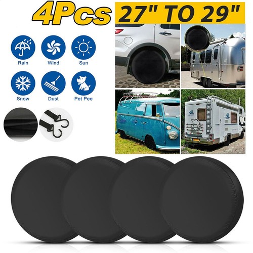4pcs waterproof tire covers - tire,