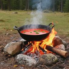 Cast Iron Shallow Casserole