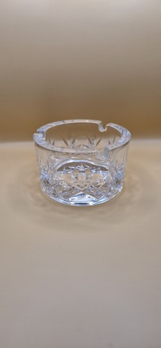 Small heavy vintage cut glass - heavy,