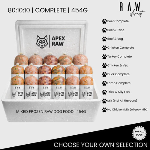 Apex raw dog food frozen - dog,