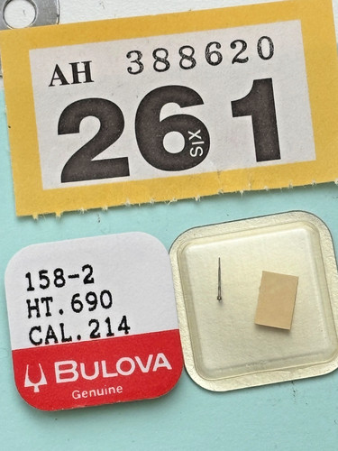 One genuine nos bulova - genuine,