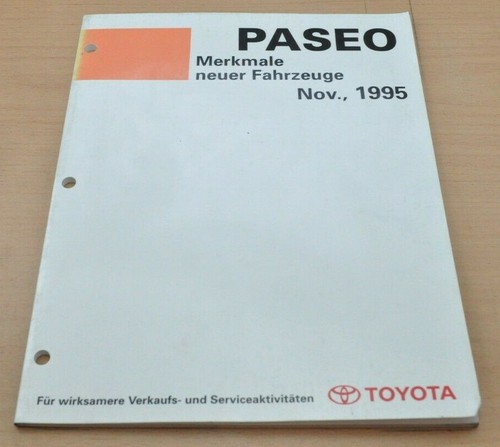 Toyota paseo el54 motor fe - toyota,