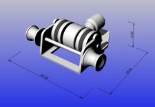 Model Boat Fitting - Nordic