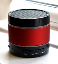 JUSTOP Red Bluetooth Wireless