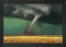 Tornado on the Plains Framed