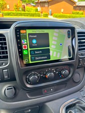 For Vauxhall Vivaro B 2014-2019 Apple CarPlay Android15 64GB Car Stereo BT Radio