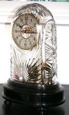 ENGRAVED DOMED FRENCH BULLE ELECTRIC CLOCK RESTORED WATCH VIDEO