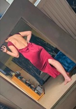 Oh Polly Size 6UK Red Cocktail