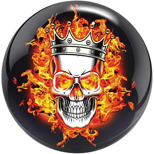Brunswick viz ball - viz-a-ball, flaming