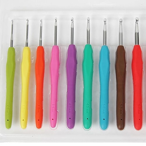 Pcs rubber grip - crochet, hook