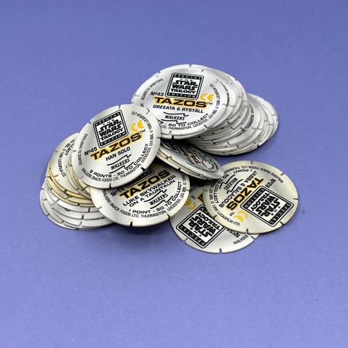 Vintage star wars tazos - star,