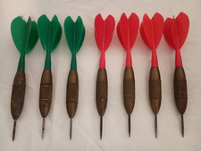 LOT OF 7 Vintage Brass Darts