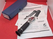 Atago N1 Hand Refractometer Brix 0~32% / N-1. Boxed and with Instructions.