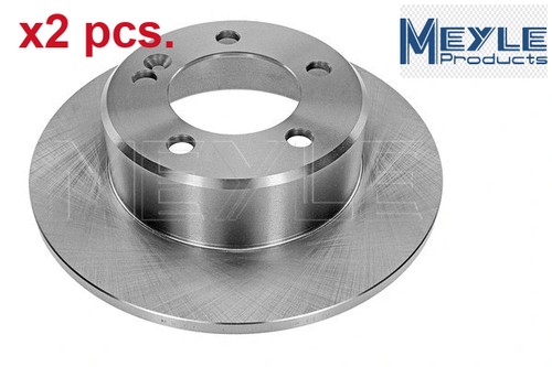 Pcs rear brake disc set - x2,