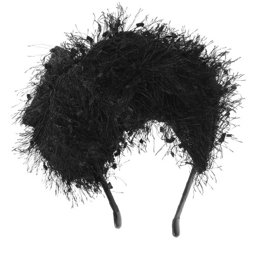 Black vintage pillbox hat - black,