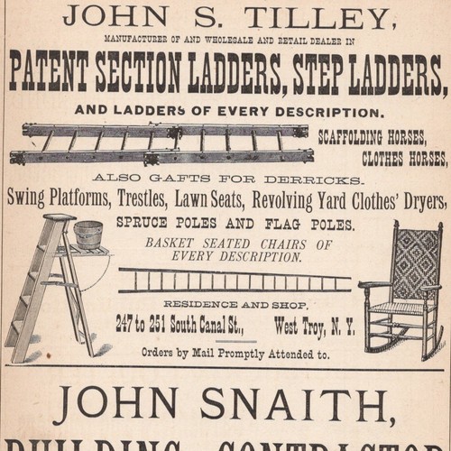 1887 john tilley patent - 1887,