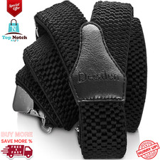 Decalen Mens Braces with Very