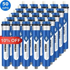 25 Pack 50GPD RO Membrane
