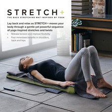HoMedics Stretch Plus Stretching Mat Inspired by Yoga Air Bladders Emulate Thai 