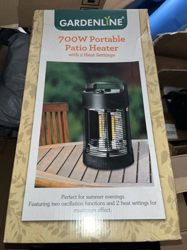Gardenline 700w portable patio - gardenline,