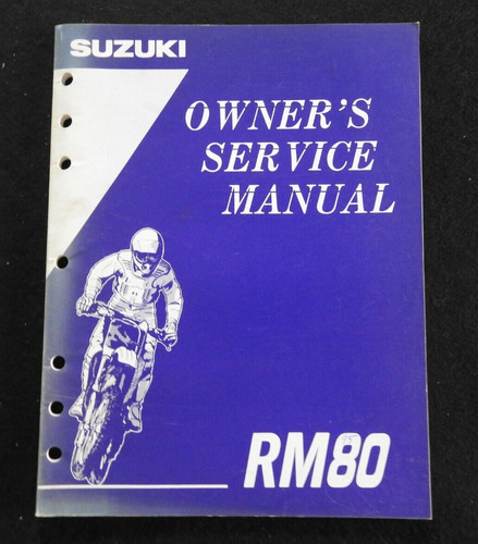 Genuine 1994 1995 suzuki 80 - genuine, rm