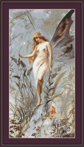 Classic flower fairy cross - classic,