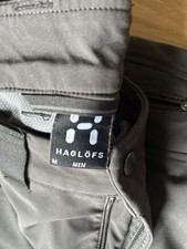 Haglofs Men's Climatic Rugged Mountain Hiking Softshell Trousers Size M, 32"x31"