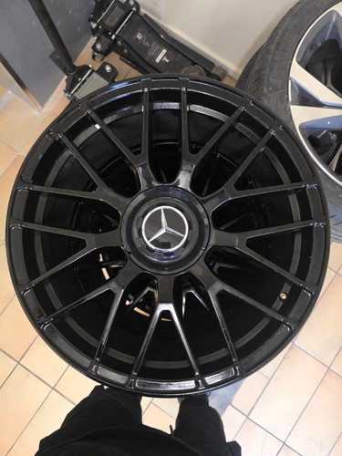 Mercedes alloy wheels - wheels, c63