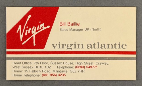 Virgin atlantic vintage - virgin,
