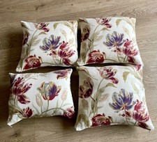 Laura Ashley Gosford Paprika Cushions x4
