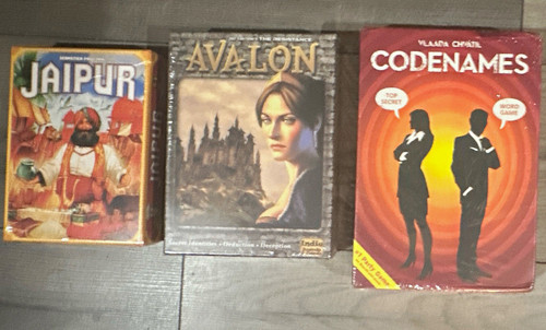 Jaipur avalon codenames - +,