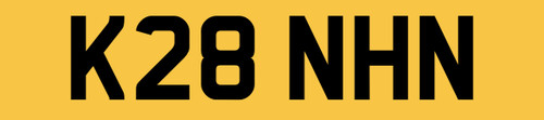 Khan private car reg - car,