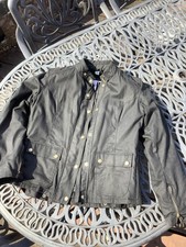 Women’s Grand Canyon Waxed Motorcycle Jacket Removable Armour & Lining XL 16